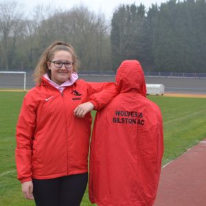 Adult Red Nike Showerproof Jacket c/w hood and 2 front zip pockets
