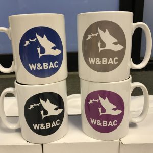 White Mug with WBAC logo